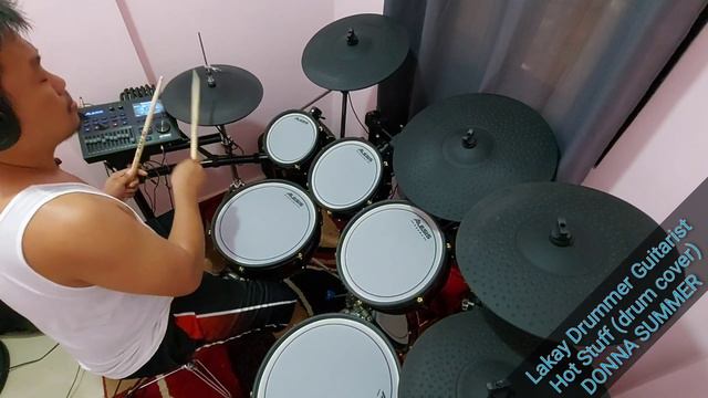 Hot Stuff - Donna Summer (drum cover in Alesis Strike Pro SE) смотреть онлайн