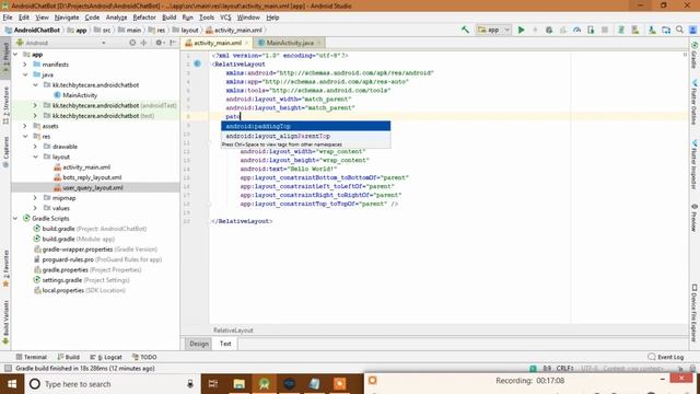 Part 1 : How to build a ChatBot in Android (full Guide) смотреть онлайн