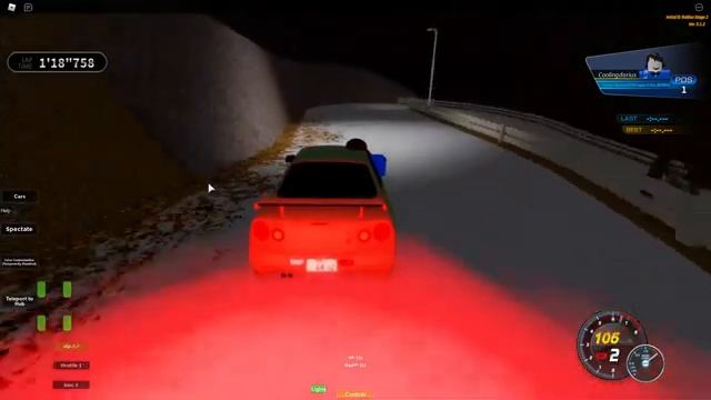 Irohazaka Run With The R34 (Initial D: Roblox Stage 2) смотреть онлайн