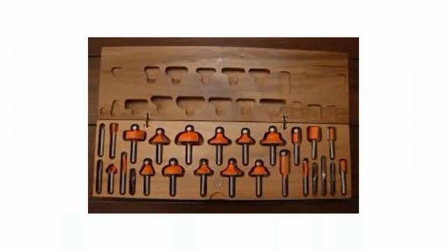 Дорогой но качественный и надежный набор фрез по дереву для ручного фрезера и фрезерных станков смотреть онлайн