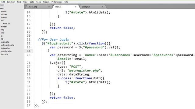 Online Exam System PHP OOP jQuery AJAX (User Login) Part:21 смотреть онлайн