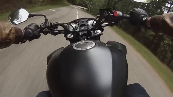 Honda CB650F Acceleration Alsace