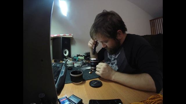 Таймлап по Разбору объектива Canon EF 70-200mm F/1:4L USM смотреть онлайн