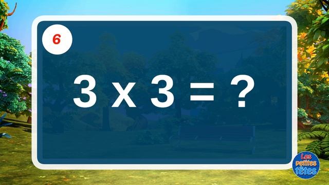 Table de multiplication de 3 + Exercices смотреть онлайн