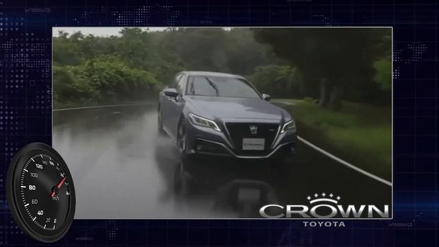 Роскошный седан Toyota Crown 2019
