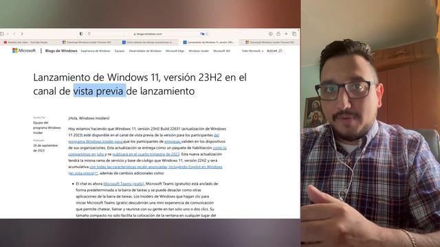 Windows 11 23H2 Momento 4 Build 22631.2361 Está disponible para instalar🔥✨ Como Obtenerla🤩 смотреть онлайн