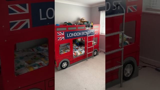 Julian Bowen Double Decker London Bus Bunk Bed Review смотреть онлайн