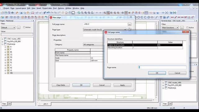 EPLAN P8 v2.4 How to #1 [ New page, New High-level function or Mounting location custom order ] смотреть онлайн