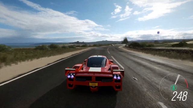 Ferrari FXX 2005 Top Speed (4k Gameplay) Forza Horizon 4 #ferrari
