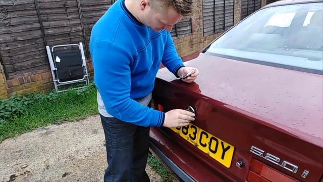 Как правильно и неправильно снимать, менять значки, эмблемы на БМВ - BMW Е34, смотреть онлайн