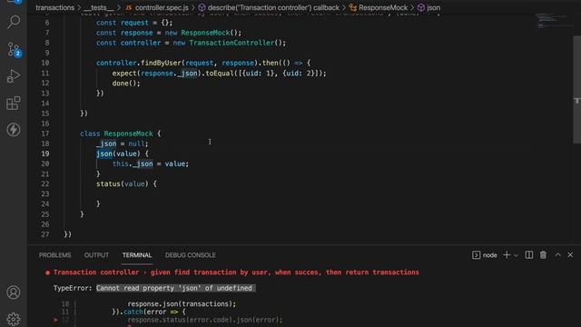 Testes unitários na camada de controle com Jest - #10 смотреть онлайн