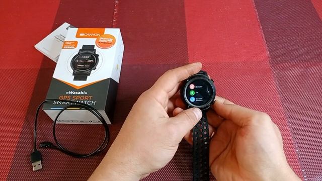 Обзор смарт-часов Canyon «Wasabi» CNS SW82BB смотреть онлайн
