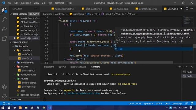 MERN Stack Build social media Network website like Facebook,Instagram Using Reactjs, Nodejs Part 23 смотреть онлайн
