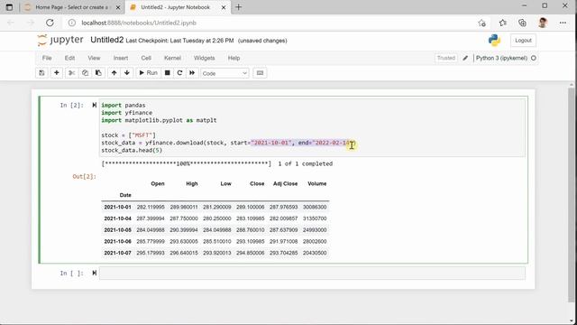 Plot & Compare Stock Price Trend смотреть онлайн