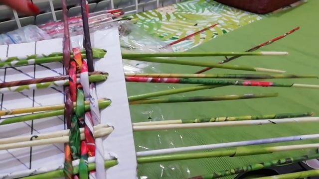 ?Плетем КАШПО прямоугольной формы. Деревенское плетение. Урок N1, дно смотреть онлайн