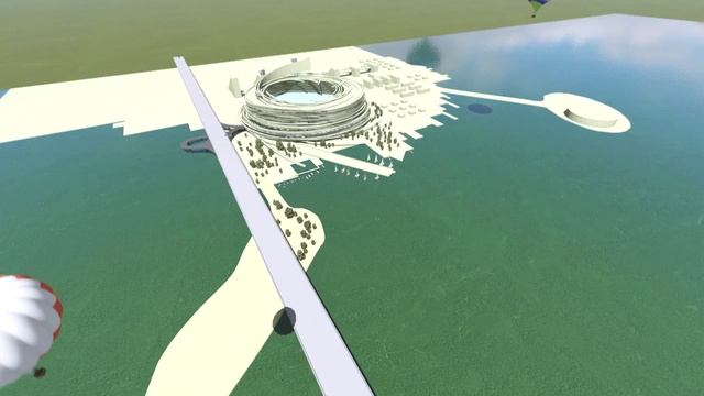 Стадион футбольного клуба "УРАЛ" на п-ве Большеконный в г. Екатеринбурге смотреть онлайн