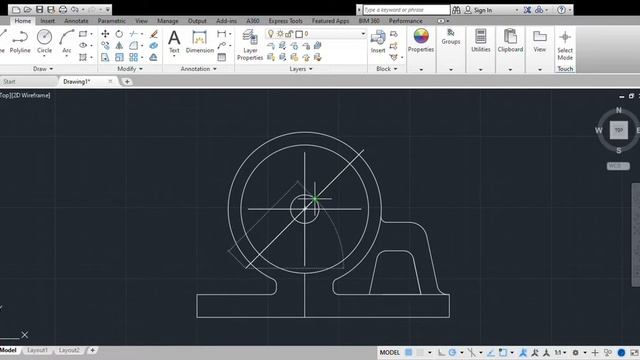 AutoCAD Basic: Lesson #19 смотреть онлайн
