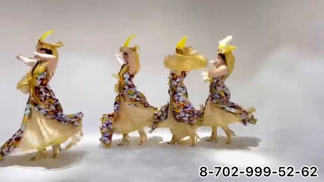 Танцевальный коллектив «Мерей». Узбекский танец смотреть онлайн