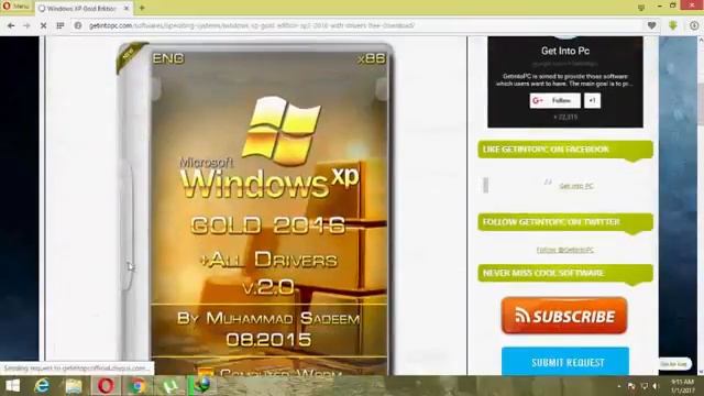 How To Download Windows XP Gold Edition SP3 2016 With Drivers Free Download YouTube смотреть онлайн