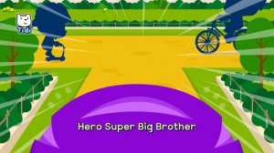 My Super Big Brother ♪ | Superhero Family Song | Nursery Rhymes for kids ★ TidiKids