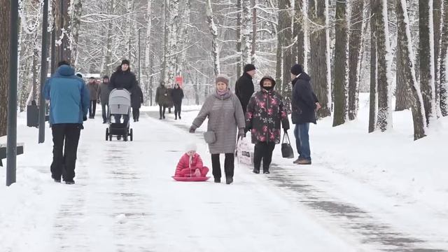 Зима в Балашихе