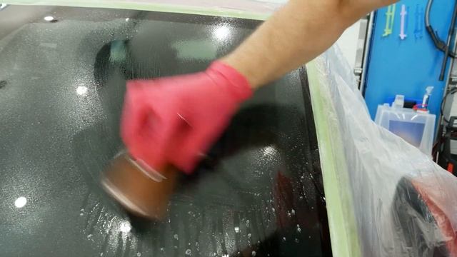 Очистка сколов после полировки лобового стекла смотреть онлайн