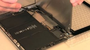 Замена тачскрина в iPad 2