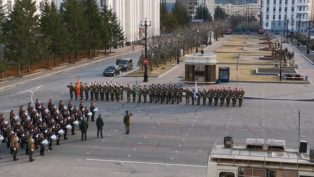 РЕПЕТИЦИЯ ПАРАДА. ХАБАРОВСК смотреть онлайн