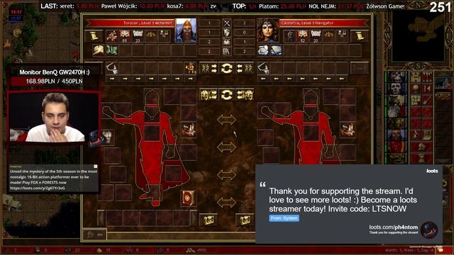 ? Heroes 3 HotA - Mirror Jebus - vs Czapla (Necro, +500) смотреть онлайн
