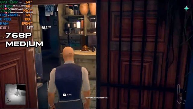 Hitman 2 || GT 1030 + i3 7100 Performance Test || 768p, 1080p Low, Medium Settings Benchmark смотреть онлайн