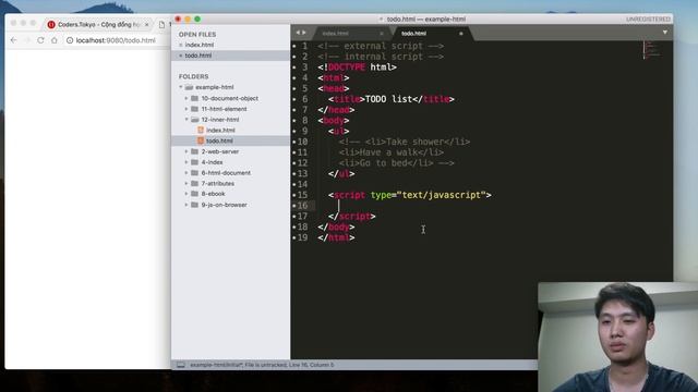 Bài 12 - innerHTML property смотреть онлайн