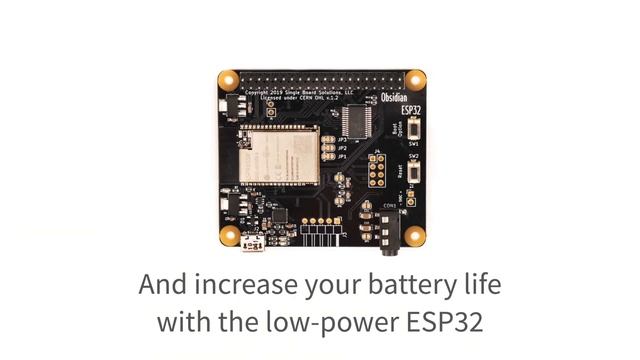 Obsidian ESP32: An ESP32 in a Raspberry Pi Form Factor смотреть онлайн