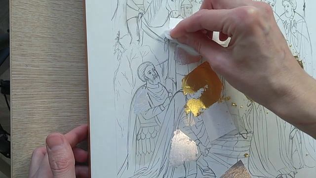 Сусальное серебро и золото особенности материала смотреть онлайн