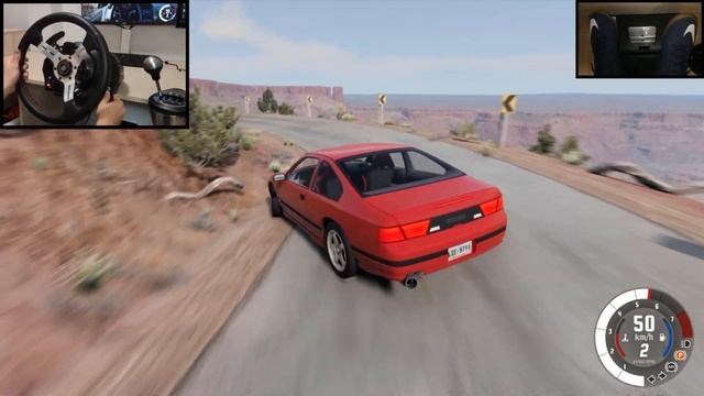 BeamNG Drive Steering Wheel Drift & Fail... смотреть онлайн