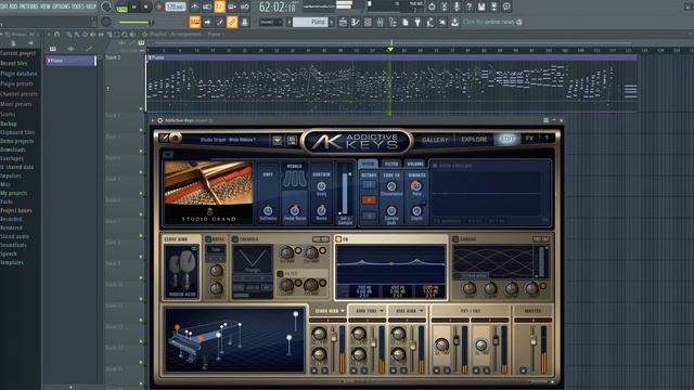 La La Land - Mia and Sebastian's Theme (FL Studio 20 - piano) смотреть онлайн