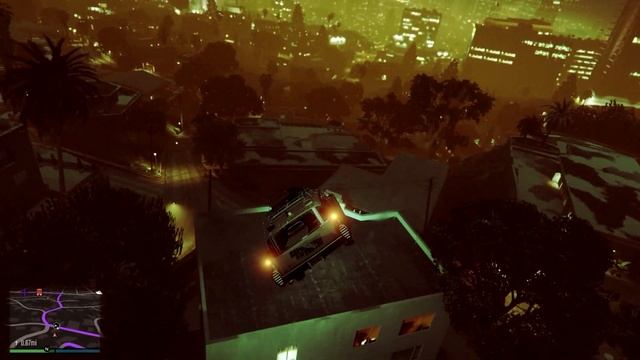 Grand Theft Auto V Online Ecto 1A Land On Roof смотреть онлайн