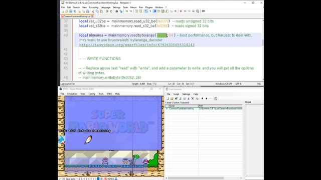Bizhawk: Common Lua Functions смотреть онлайн