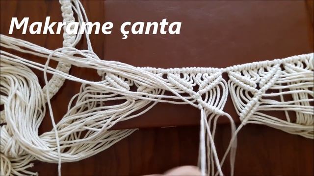 DİY, Macrame, Düğüm, Çanta Modeli - Makrame, Knot, Bag Model смотреть онлайн