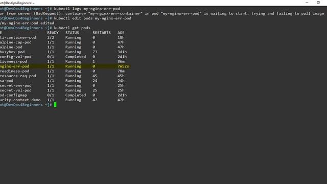 13. Kubernetes Debugging смотреть онлайн