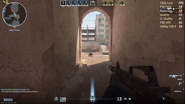 Counter-Strike 2 on Intel UHD 630 performance test смотреть онлайн