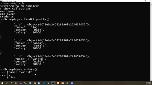 How to Update query in Mongodb смотреть онлайн