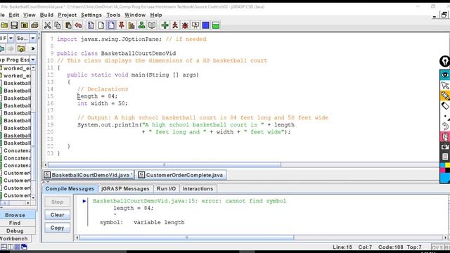 Intro to Variables in Java Part 7 смотреть онлайн