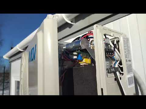 Зимний комплект кондиционера MDV | Не забудь подключить питание к клеммам зимнего комплекта смотреть онлайн