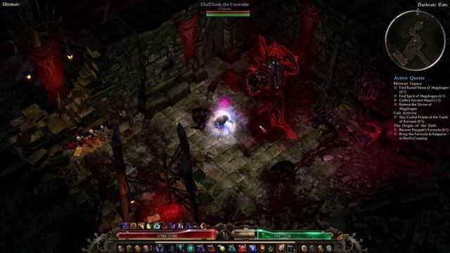 Grim Dawn (v1.0.0.2) - Blademaster vs Karroz (Ultimate) смотреть онлайн