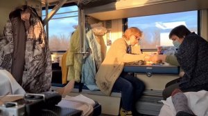 Звуки ?️поезда, плацкарт. ASMR, успокаивающий перестук. Поезд Волгоград-Москва. Видео для сна.