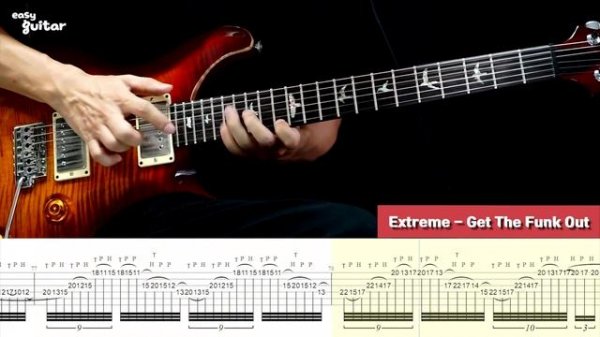 Легендарные гитарные соло - Legendary Guitar Solo (Табулатура) Guitar Tutorial TABS