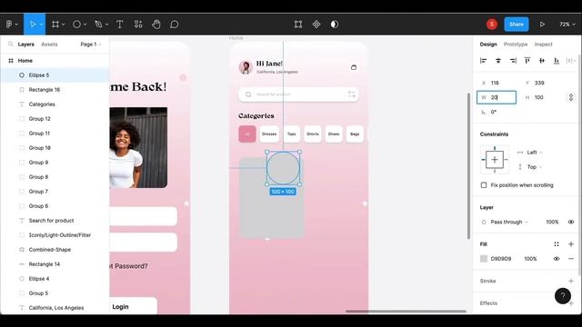 E-commerce Mobile App Design on Figma смотреть онлайн