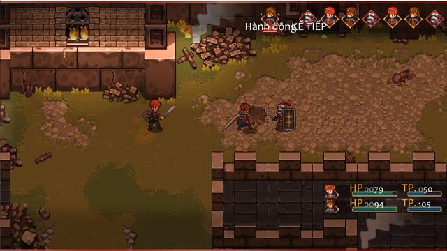 Chained Echoes Việt Hóa game RPG смотреть онлайн