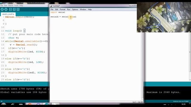 Python with Arduino Controller Part - 2(Hindi) смотреть онлайн