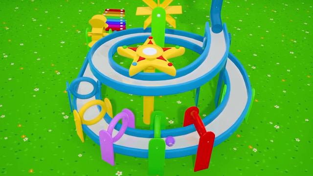 Playground Song, Learn Colors With Surprise Eggs - Nursery Rhymes & Kids Songs | JoJo Nursery Rhyme